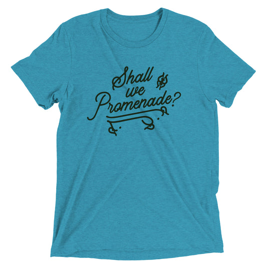 Shall We Promenade? Men's Tri-Blend Tee