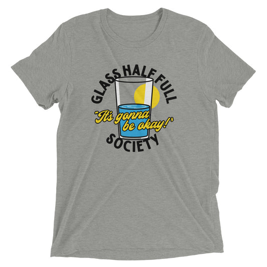 Glass Half Full Society Men's Tri-Blend Tee