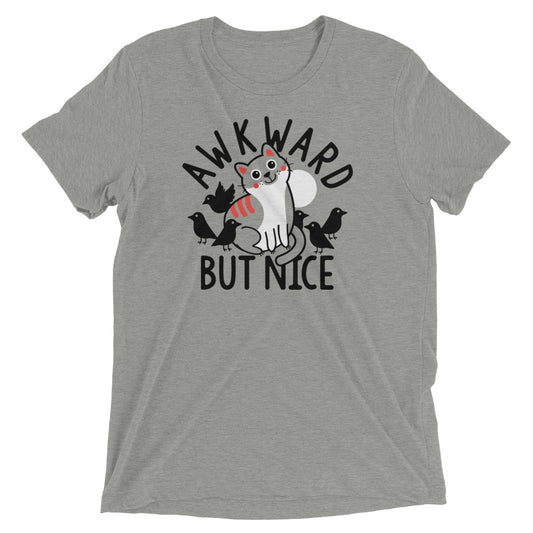 Awkward But Nice Men's Tri-Blend Tee