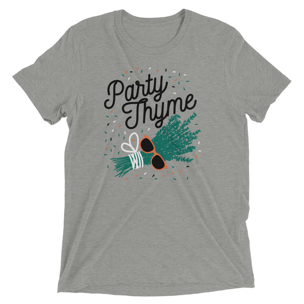 Party Thyme Men's Tri-Blend Tee