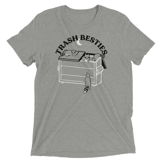 Trash Besties Men's Tri-Blend Tee