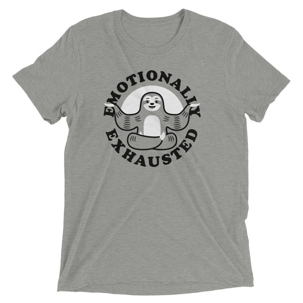 Emotionally Exhausted Men's Tri-Blend Tee