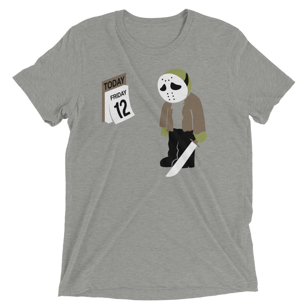 Friday the 12th Men's Tri-Blend Tee