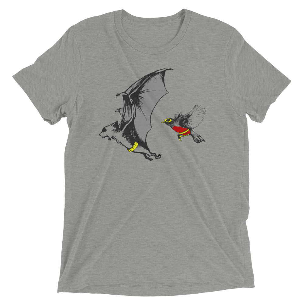 Bat and Robin Men's Tri-Blend Tee