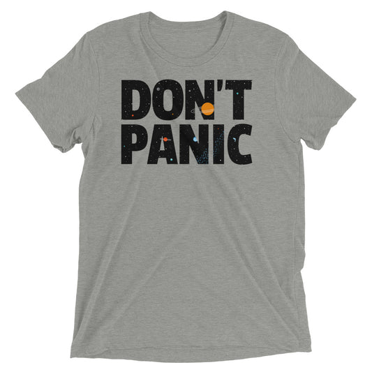 Don't Panic Men's Tri-Blend Tee