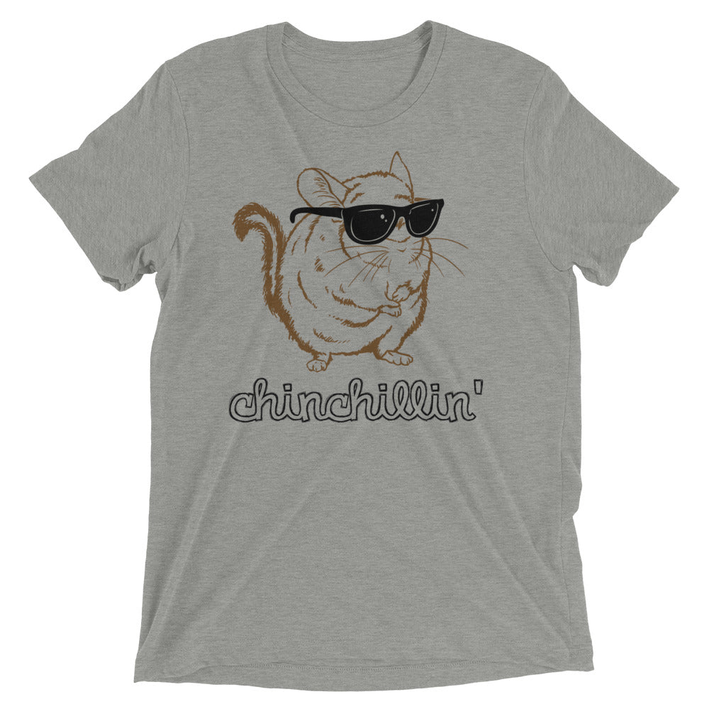 Chinchillin Men's Tri-Blend Tee