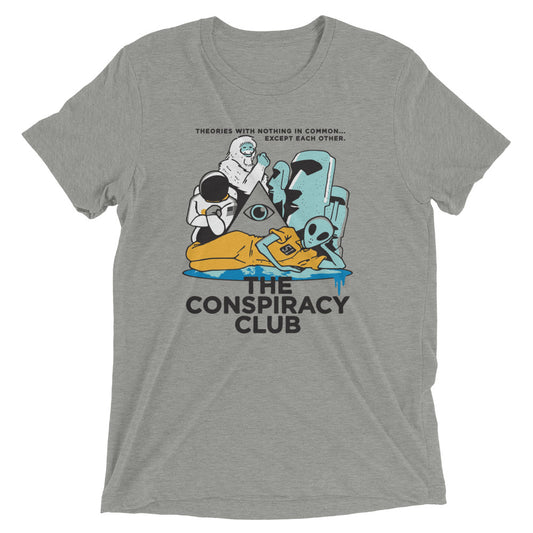 The Conspiracy Club Men's Tri-Blend Tee