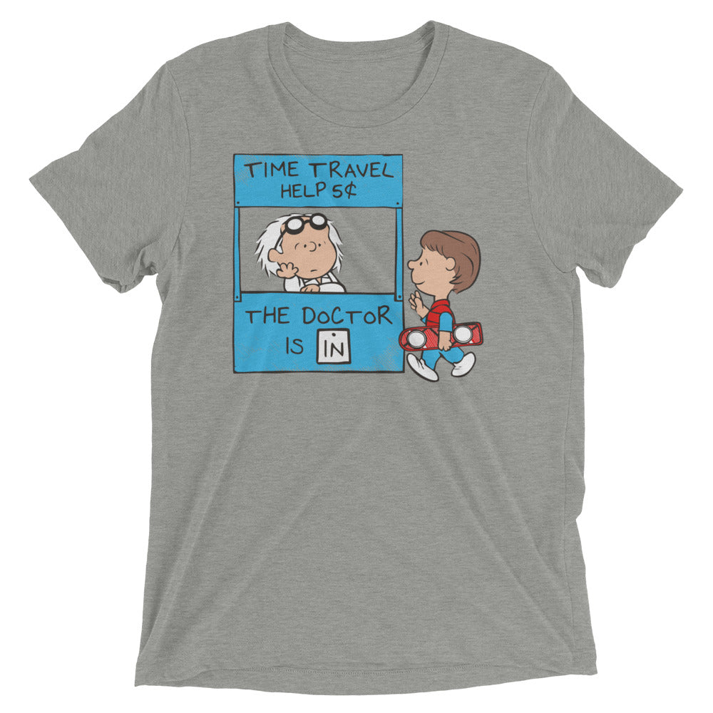 The Doctor Is In Men's Tri-Blend Tee