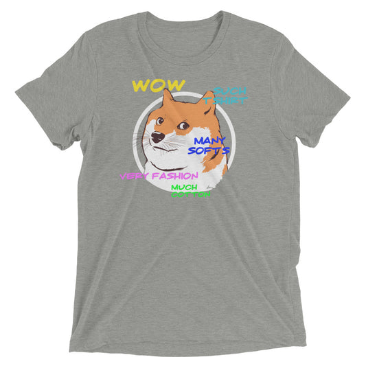 Doge Shirt Men's Tri-Blend Tee