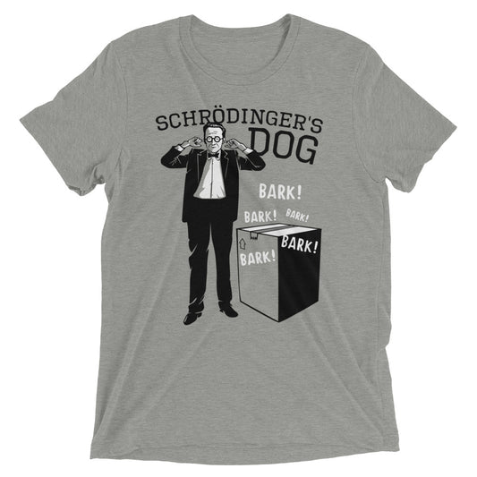 Schrodinger's Dog Men's Tri-Blend Tee