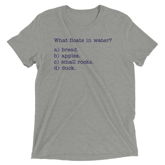 What Floats In Water? Men's Tri-Blend Tee