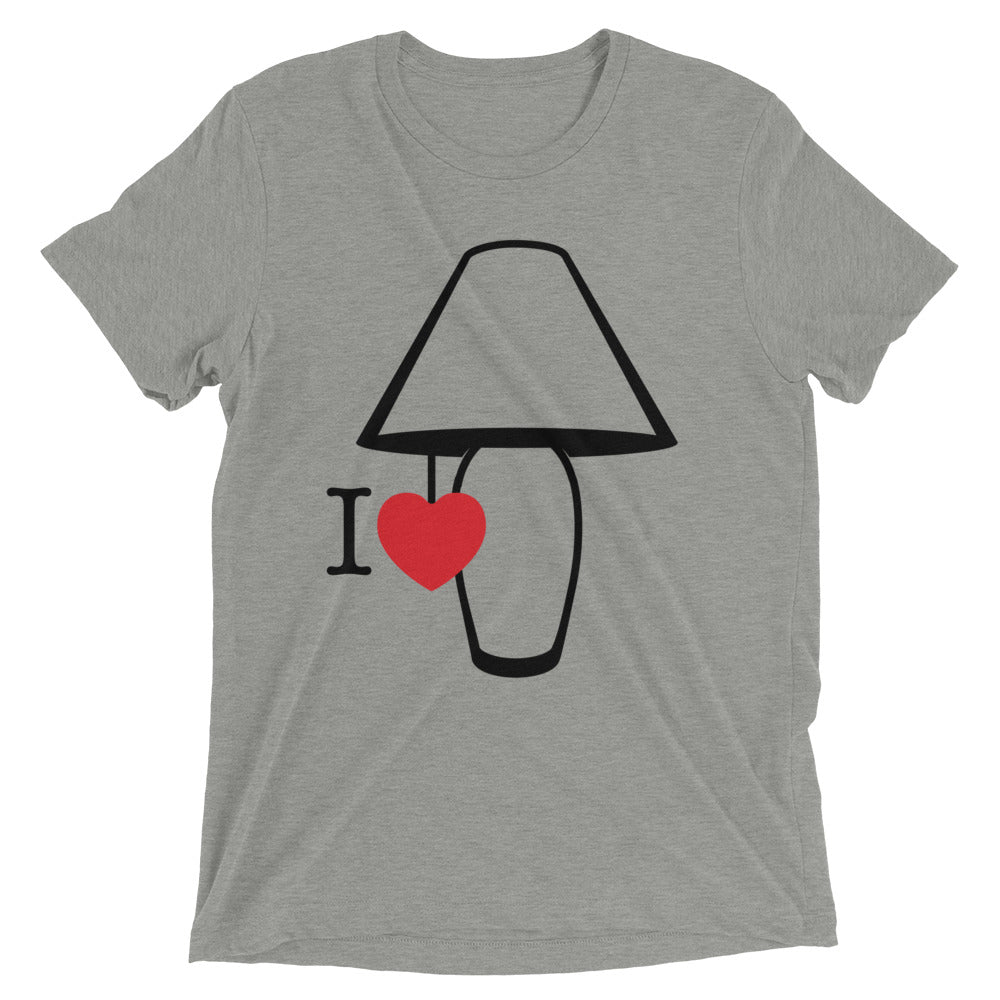 I Love Lamp Men's Tri-Blend Tee