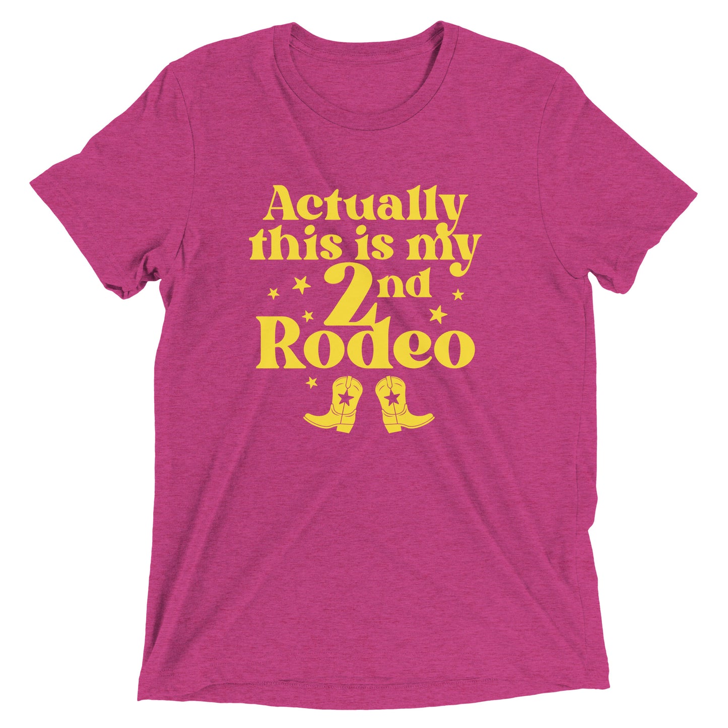 Actually This Is My 2nd Rodeo Men's Tri-Blend Tee