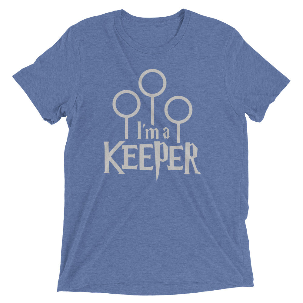 I'm A Keeper Men's Tri-Blend Tee