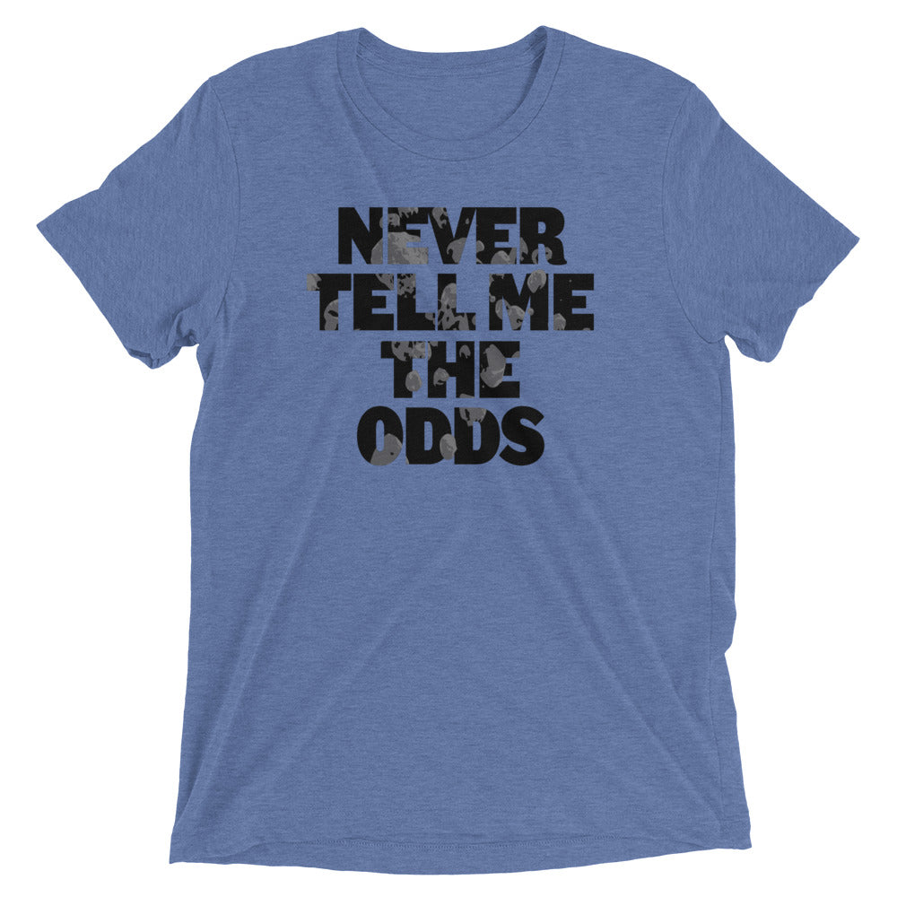 Never Tell Me The Odds Men's Tri-Blend Tee