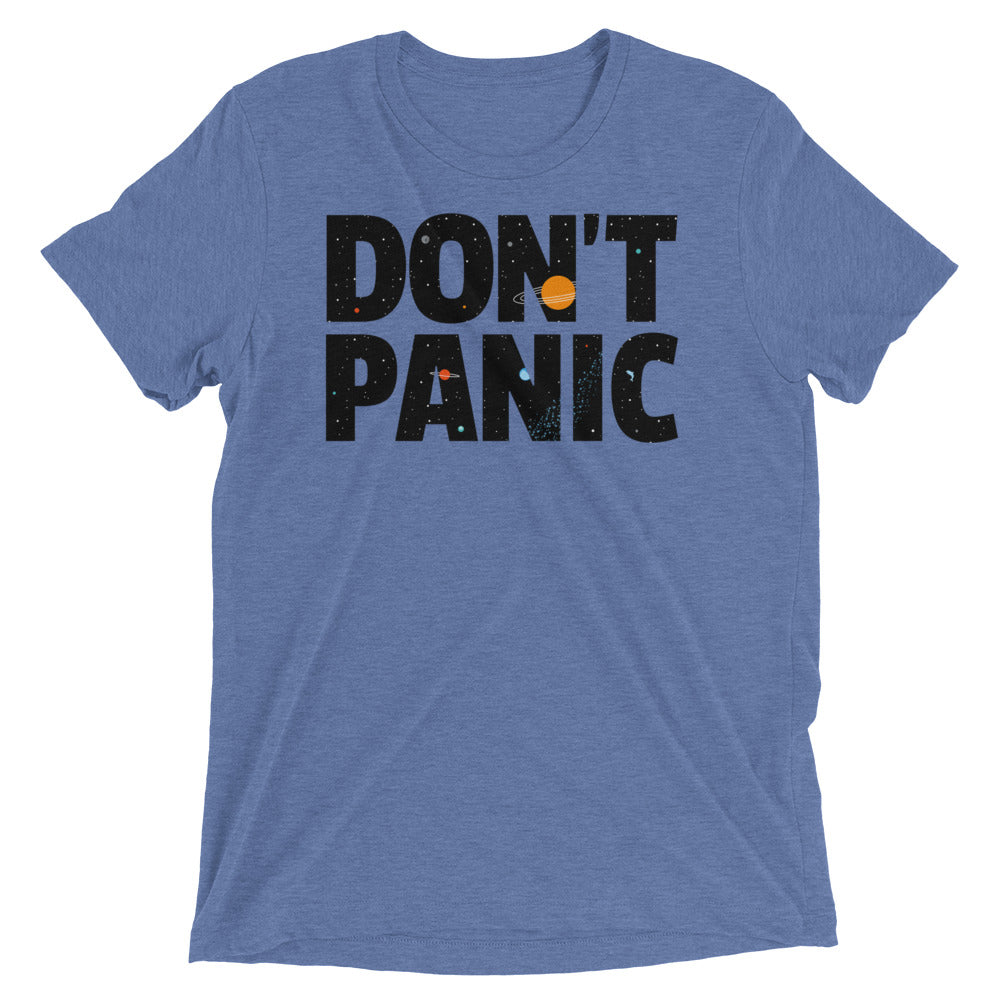 Don't Panic Men's Tri-Blend Tee