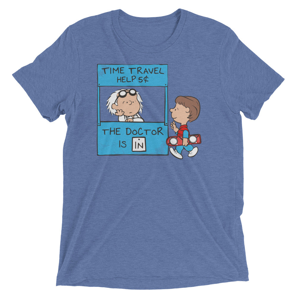 The Doctor Is In Men's Tri-Blend Tee