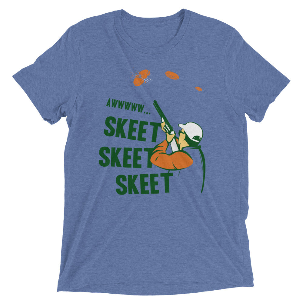 Skeet Skeet Skeet Men's Tri-Blend Tee