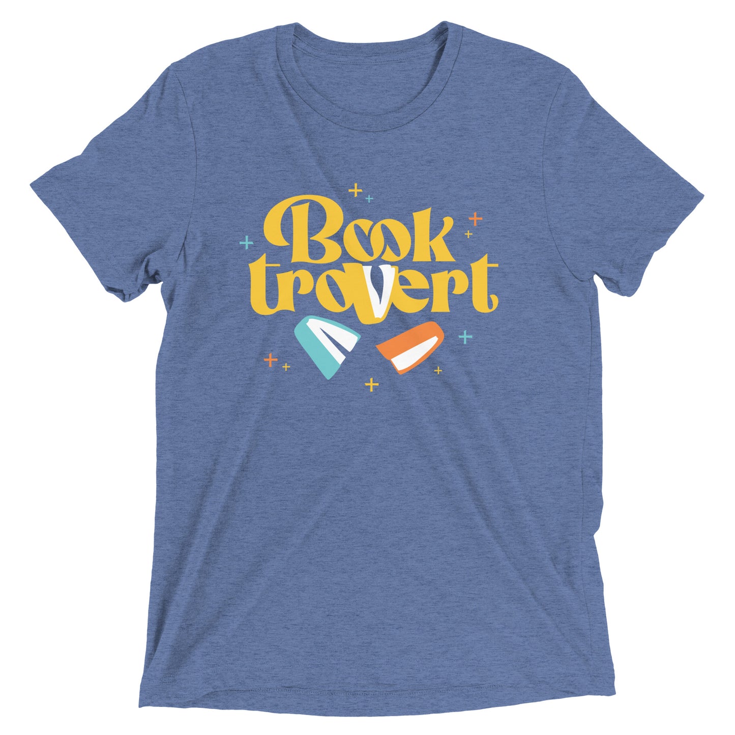 Booktrovert Men's Tri-Blend Tee