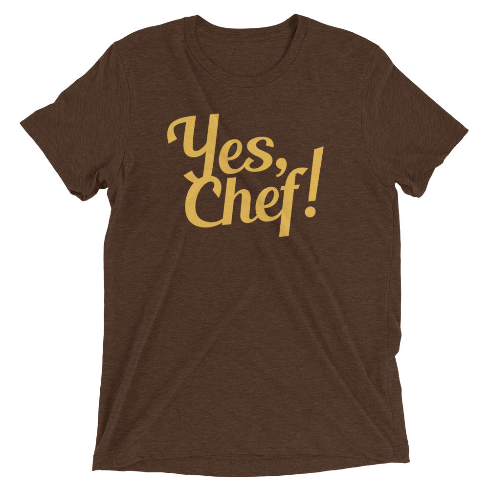 Yes, Chef! Men's Tri-Blend Tee