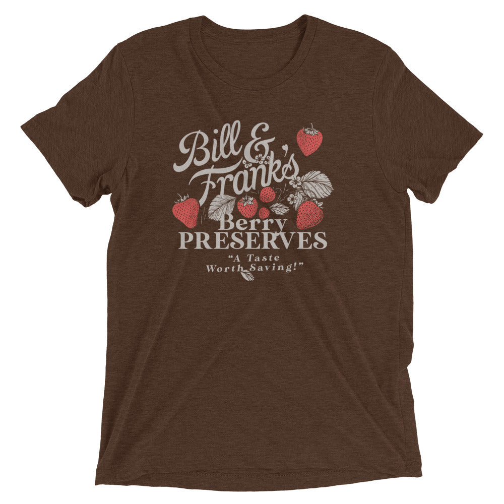 Bill And Frank's Berry Preserves Men's Tri-Blend Tee