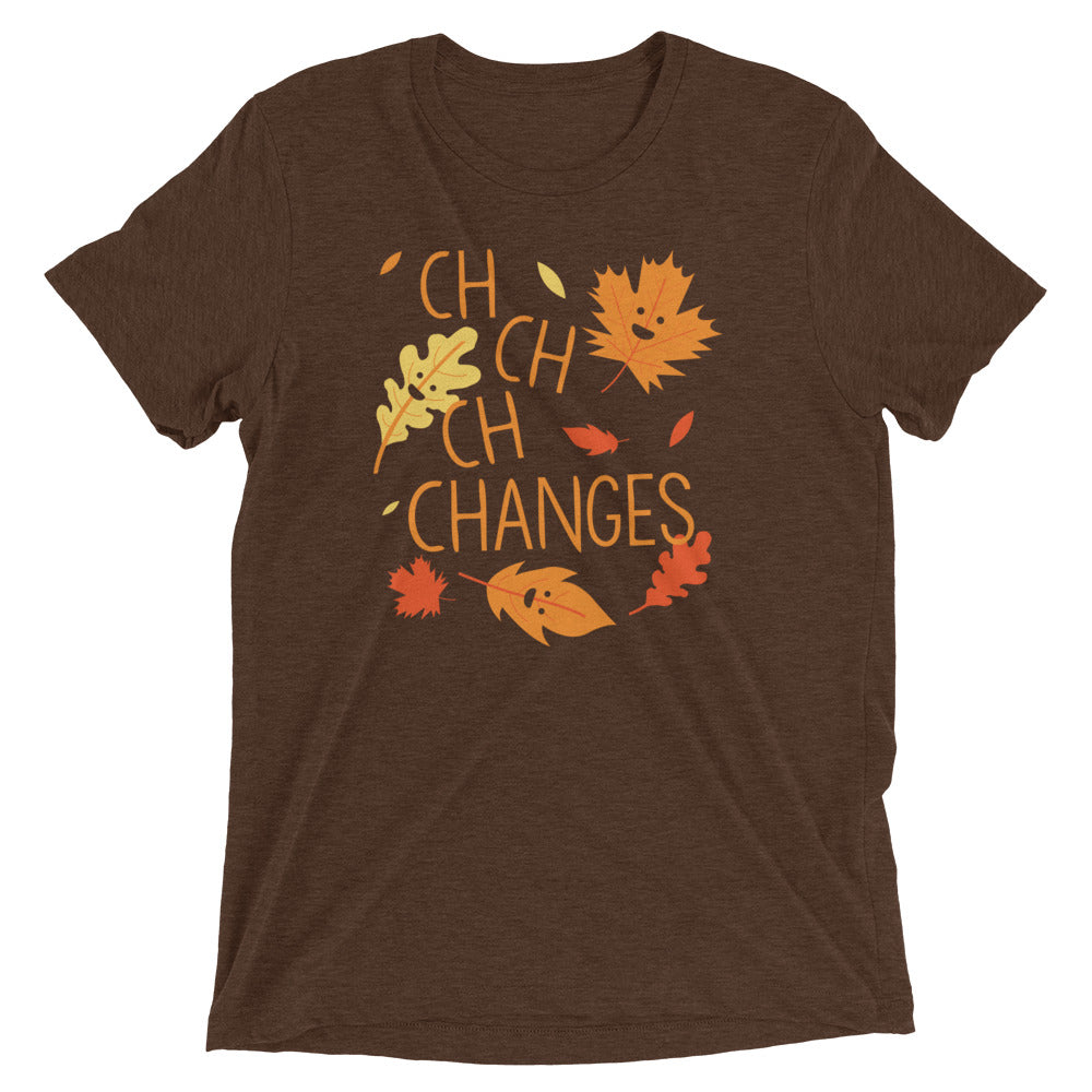 Ch-Ch-Ch-Changes Men's Tri-Blend Tee