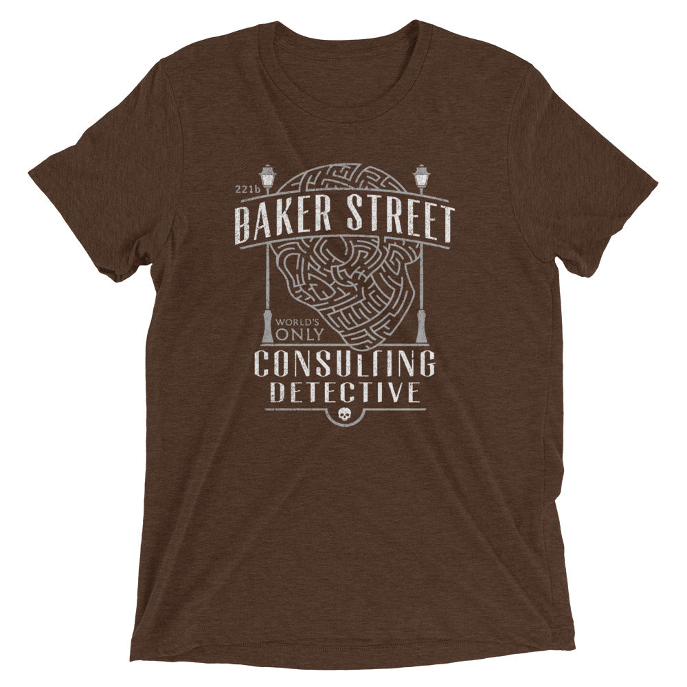 Baker Street Consulting Detective Men's Tri-Blend Tee