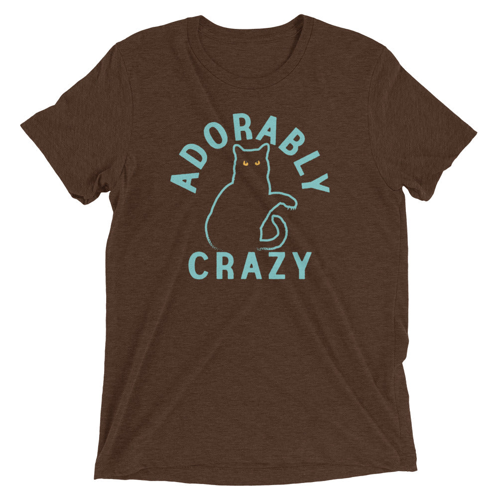 Adorably Crazy Men's Tri-Blend Tee