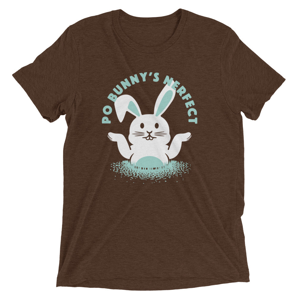 Po Bunny's Nerfect Men's Tri-Blend Tee