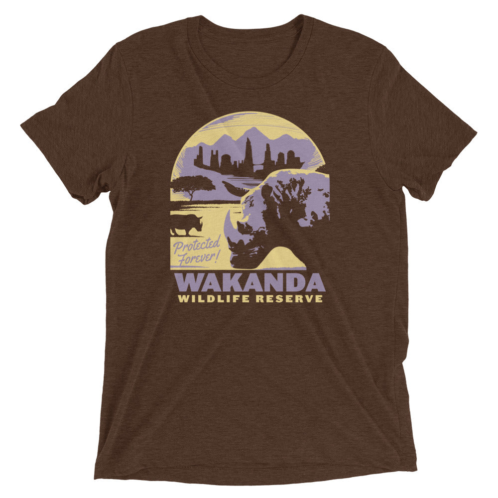 Wakanda Wildlife Reserve Men's Tri-Blend Tee