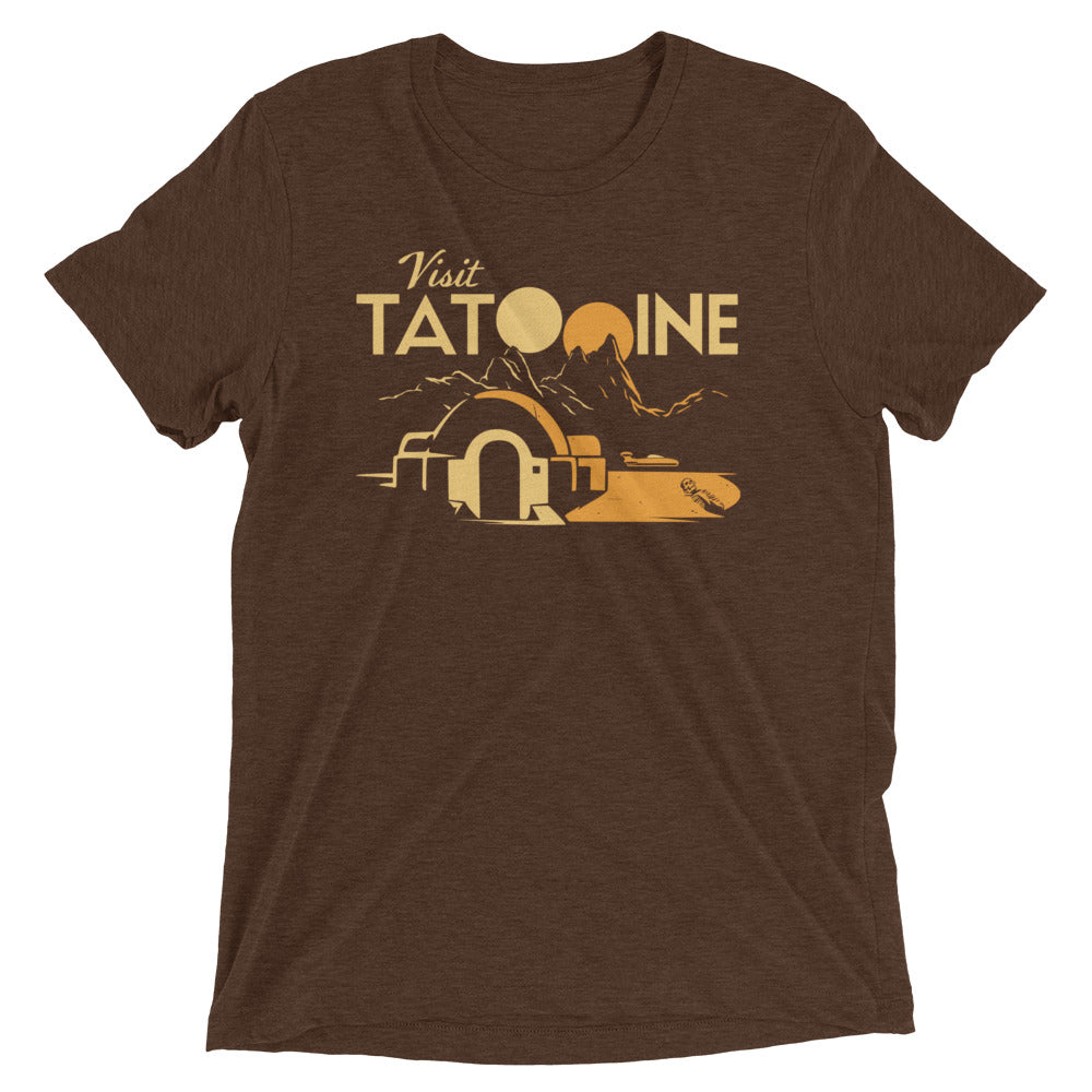 Visit Tatooine Men's Tri-Blend Tee