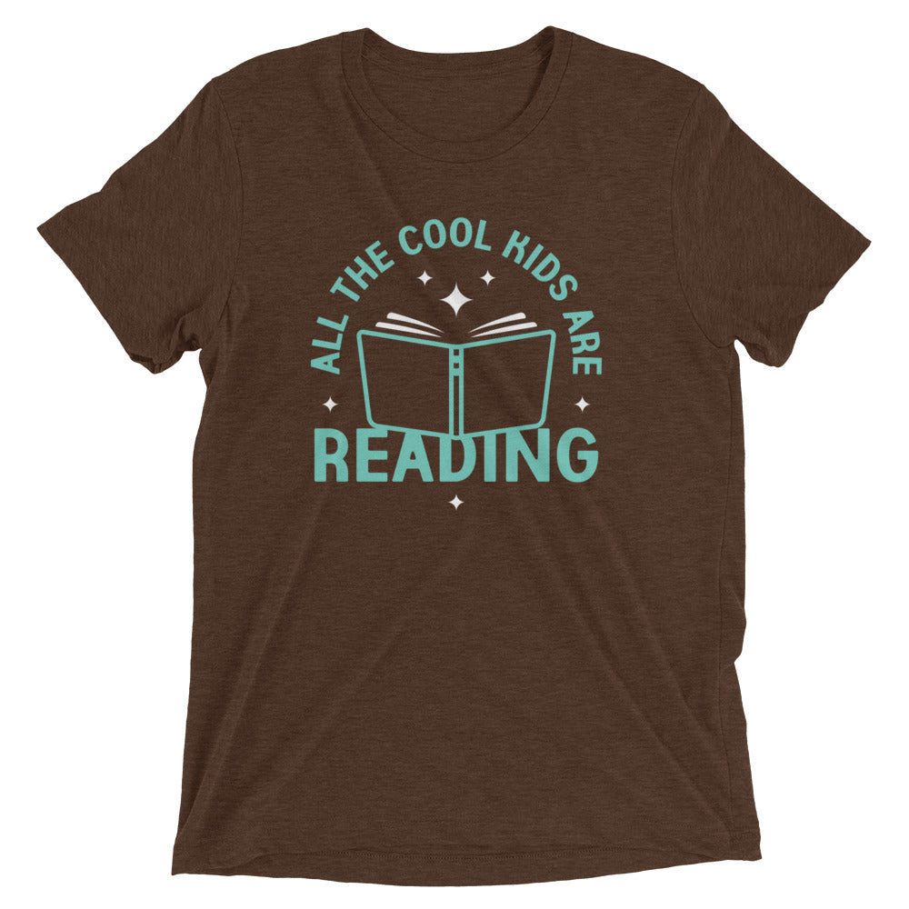 All The Cool Kids Are Reading Men's Tri-Blend Tee