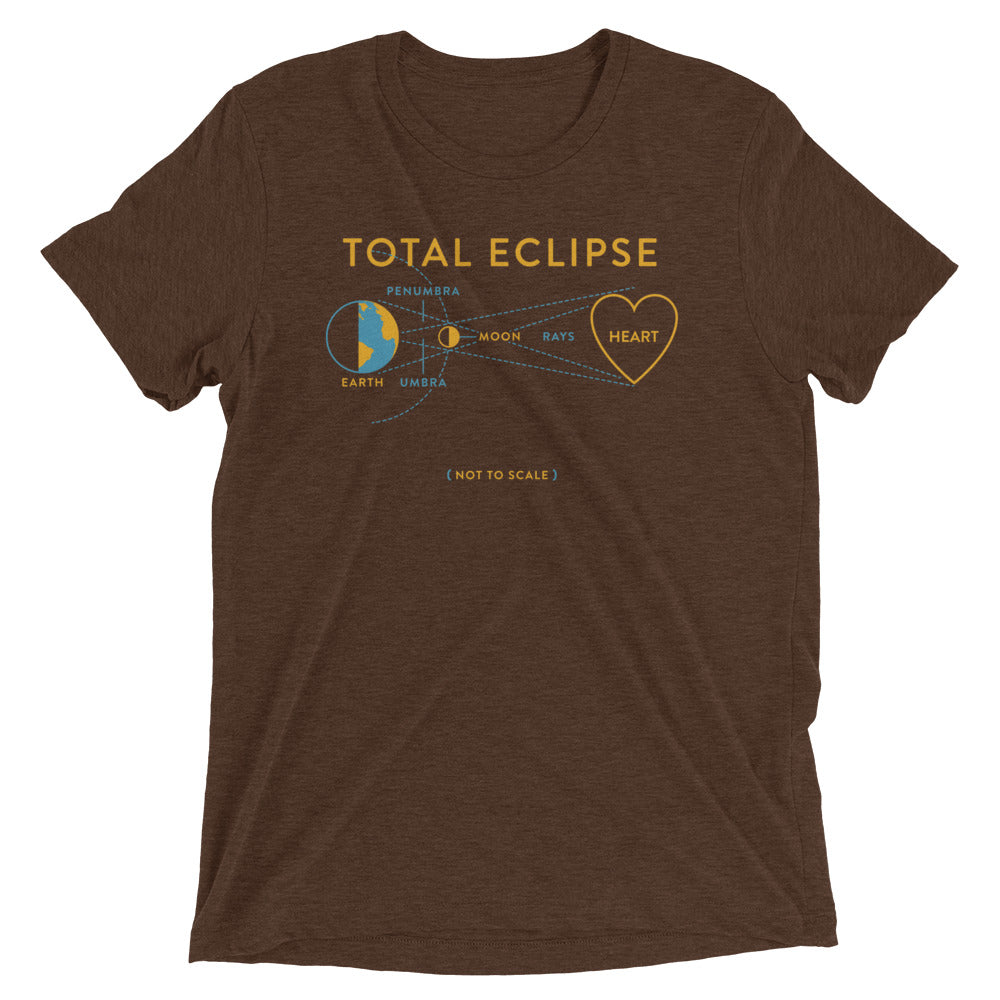 Total Eclipse Of The Heart Men's Tri-Blend Tee