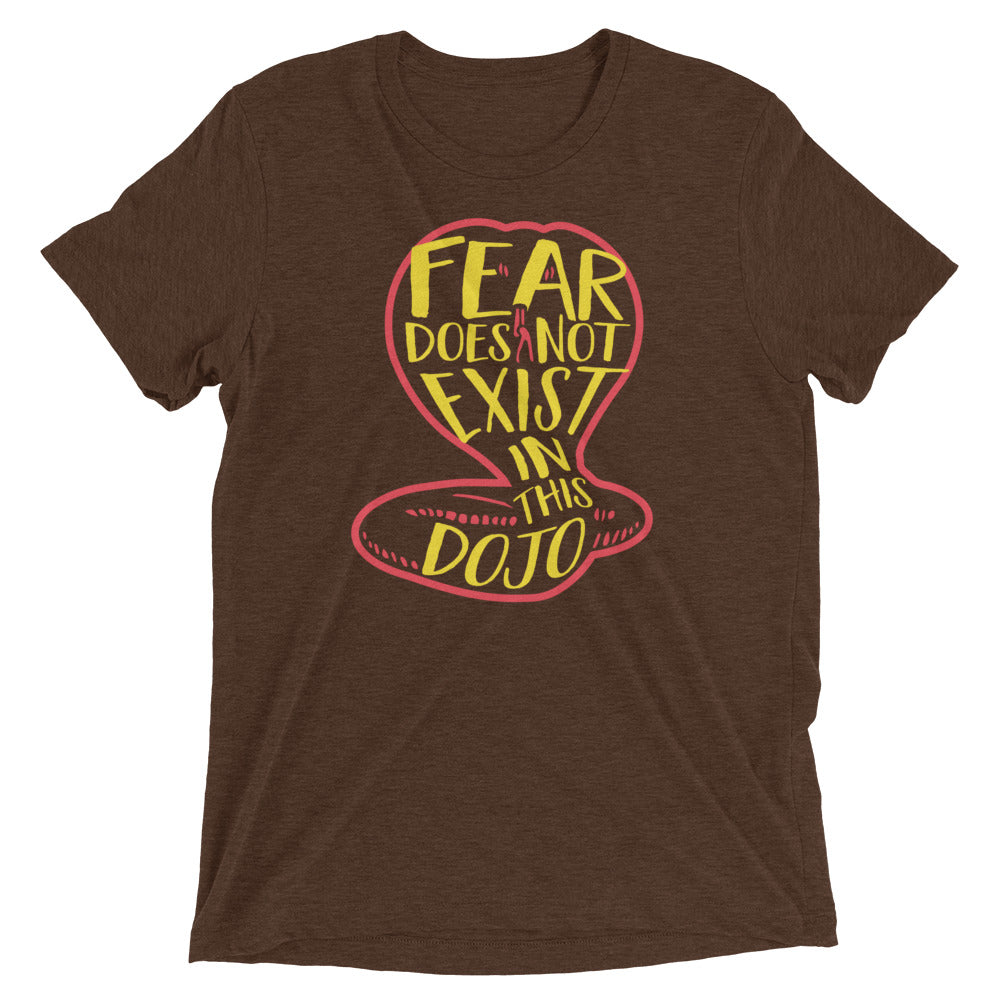 Fear Does Not Exist In This Dojo Men's Tri-Blend Tee