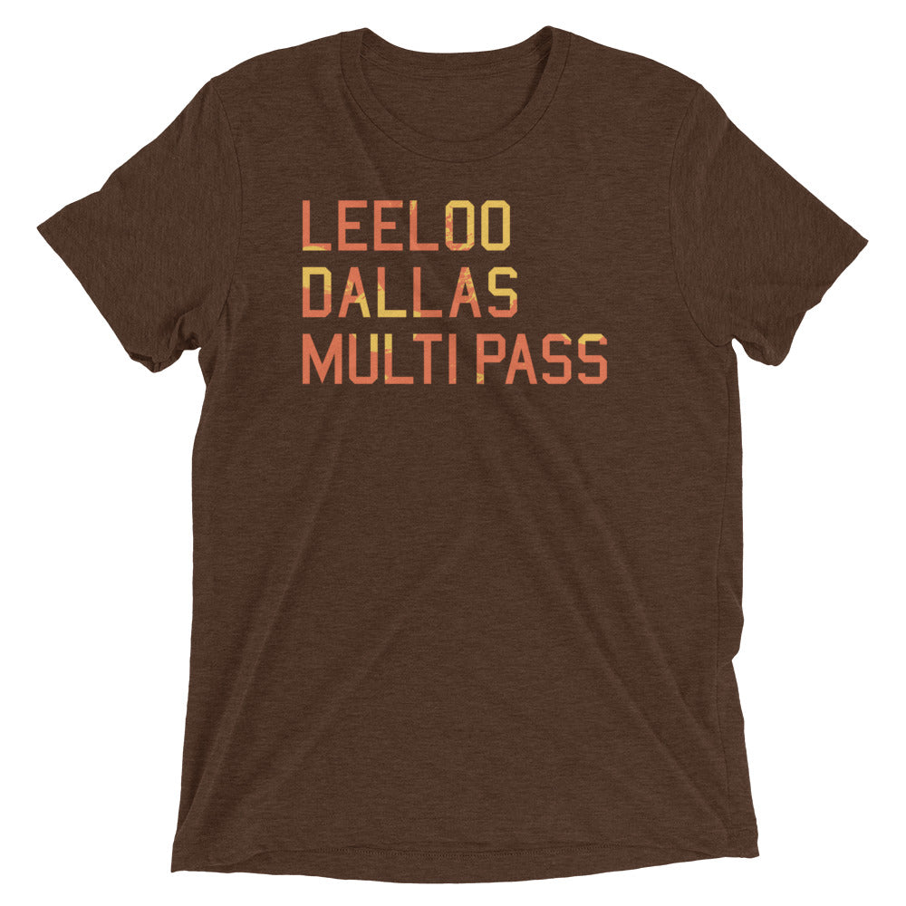 Leeloo Dallas Multipass Men's Tri-Blend Tee