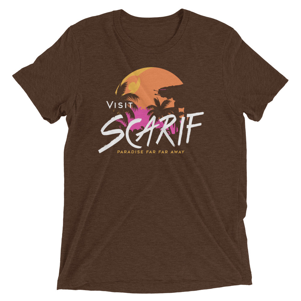 Visit Scarif Men's Tri-Blend Tee