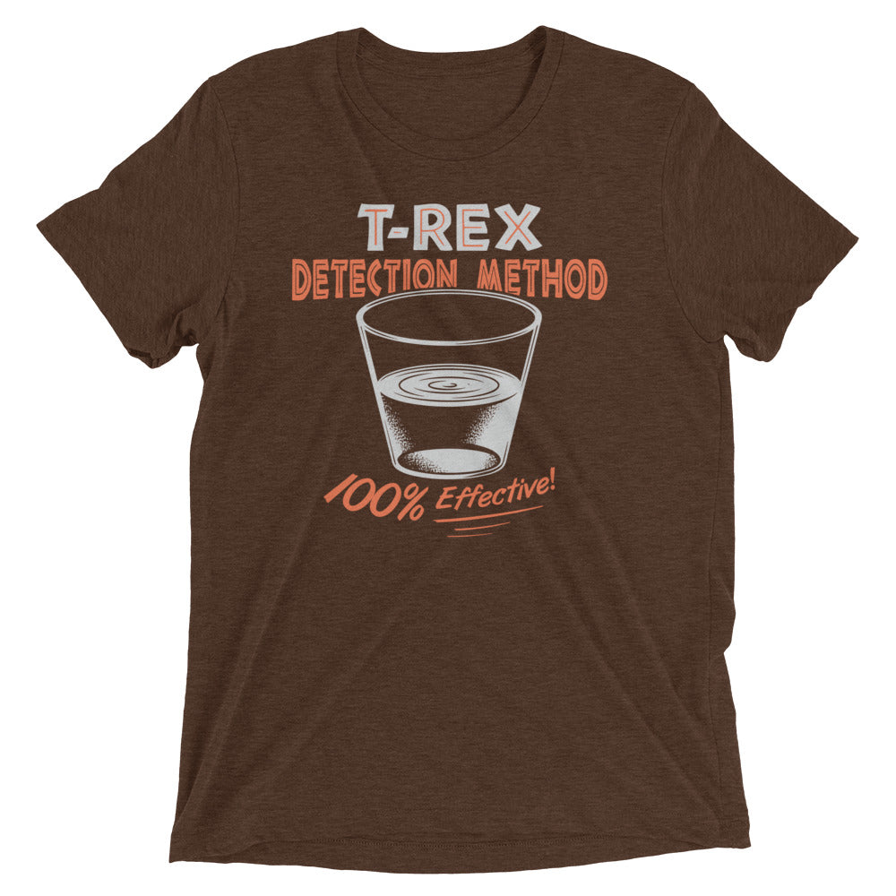 T-Rex Detection Method Men's Tri-Blend Tee