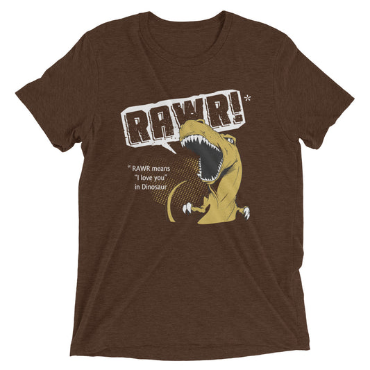 Rawr Means I Love You Men's Tri-Blend Tee