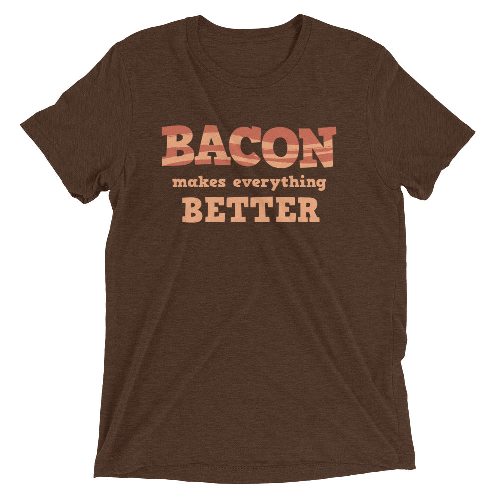 Bacon Makes Everything Better Men's Tri-Blend Tee