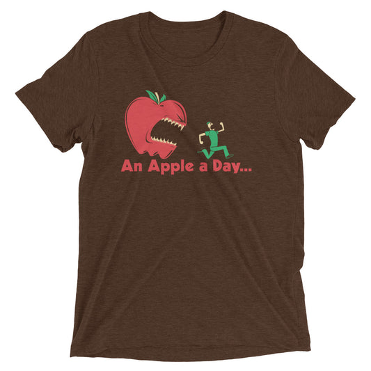 An Apple A Day... Men's Tri-Blend Tee