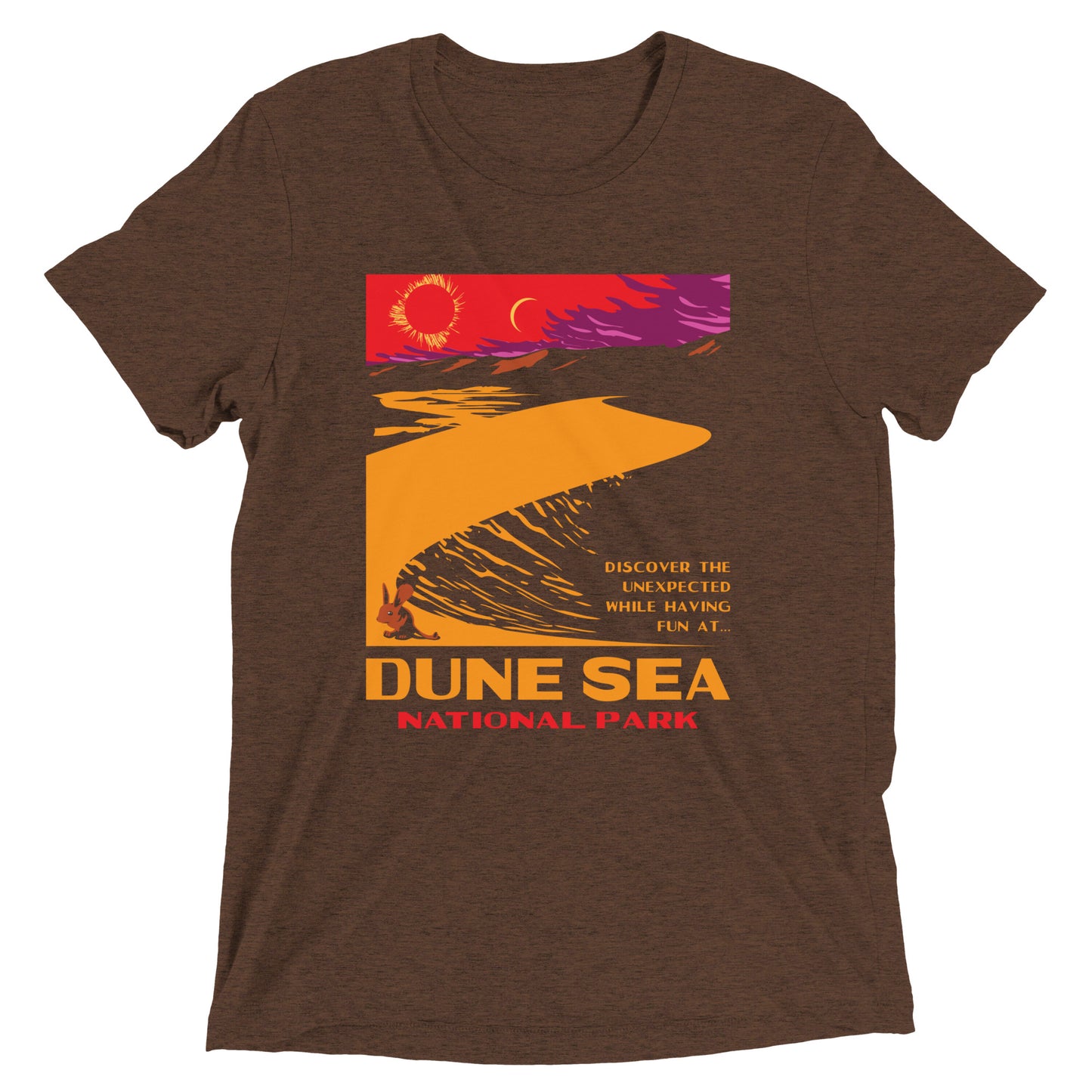 Dune Sea National Park Men's Tri-Blend Tee