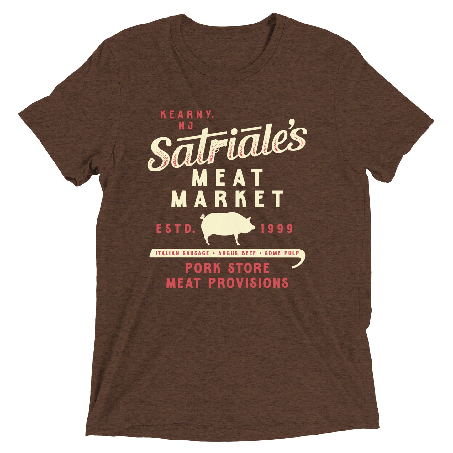 Satriale's Meat Market Men's Tri-Blend Tee