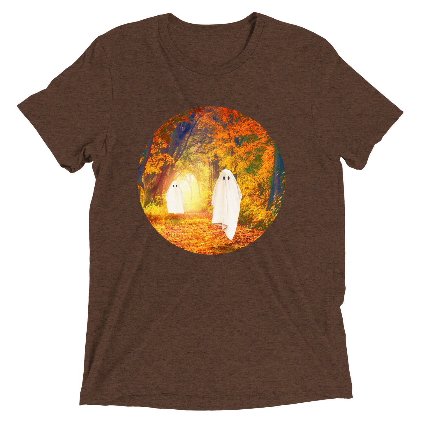 Autumn Ghosts Men's Tri-Blend Tee