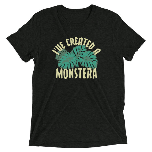 I've Created A Monstera Men's Tri-Blend Tee