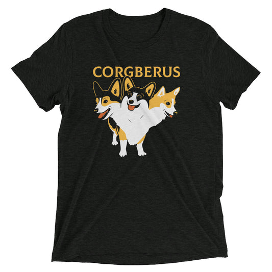 Corgberus Men's Tri-Blend Tee