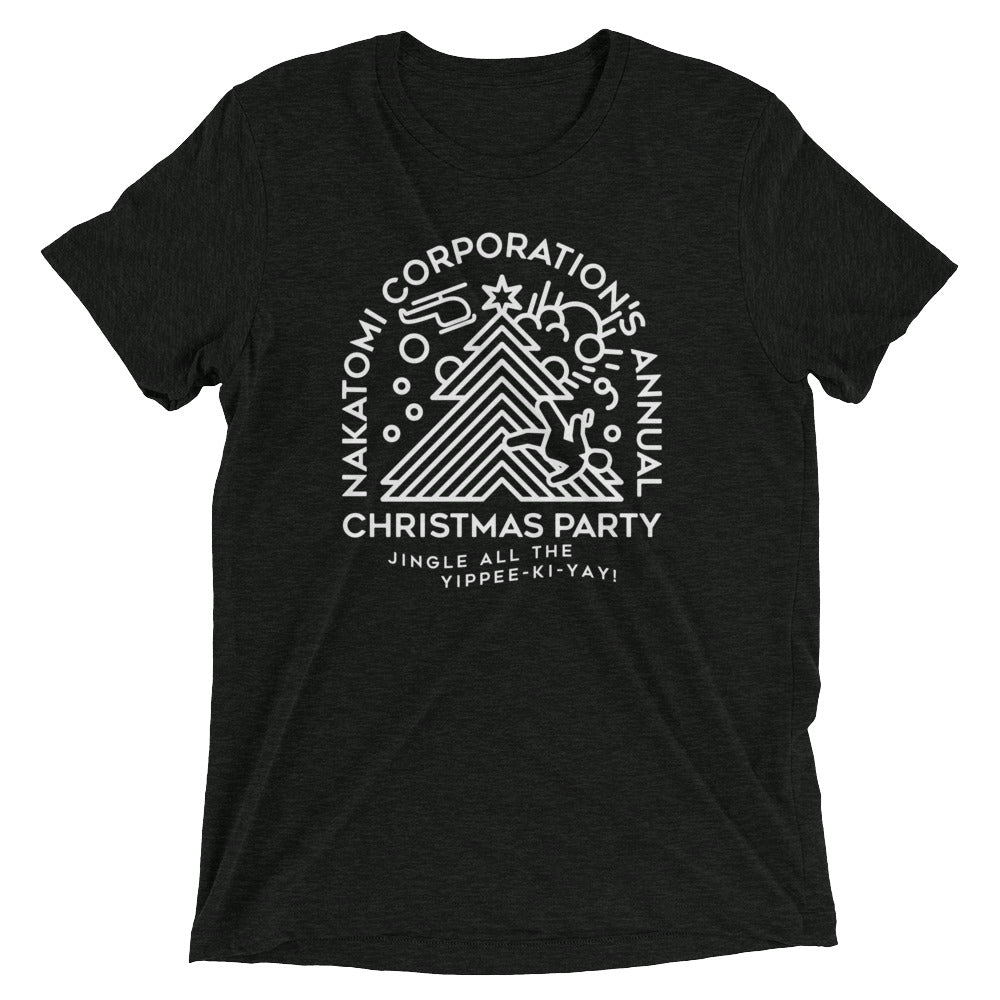 Nakatomi Christmas Party Men's Tri-Blend Tee