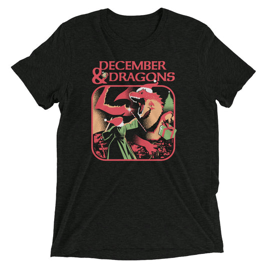 December & Dragons Men's Tri-Blend Tee