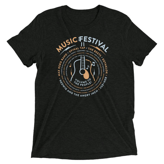 Music Festival Men's Tri-Blend Tee