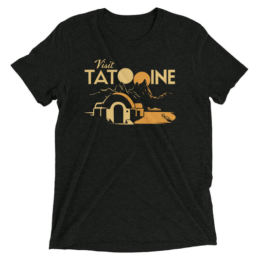 Visit Tatooine Men's Tri-Blend Tee