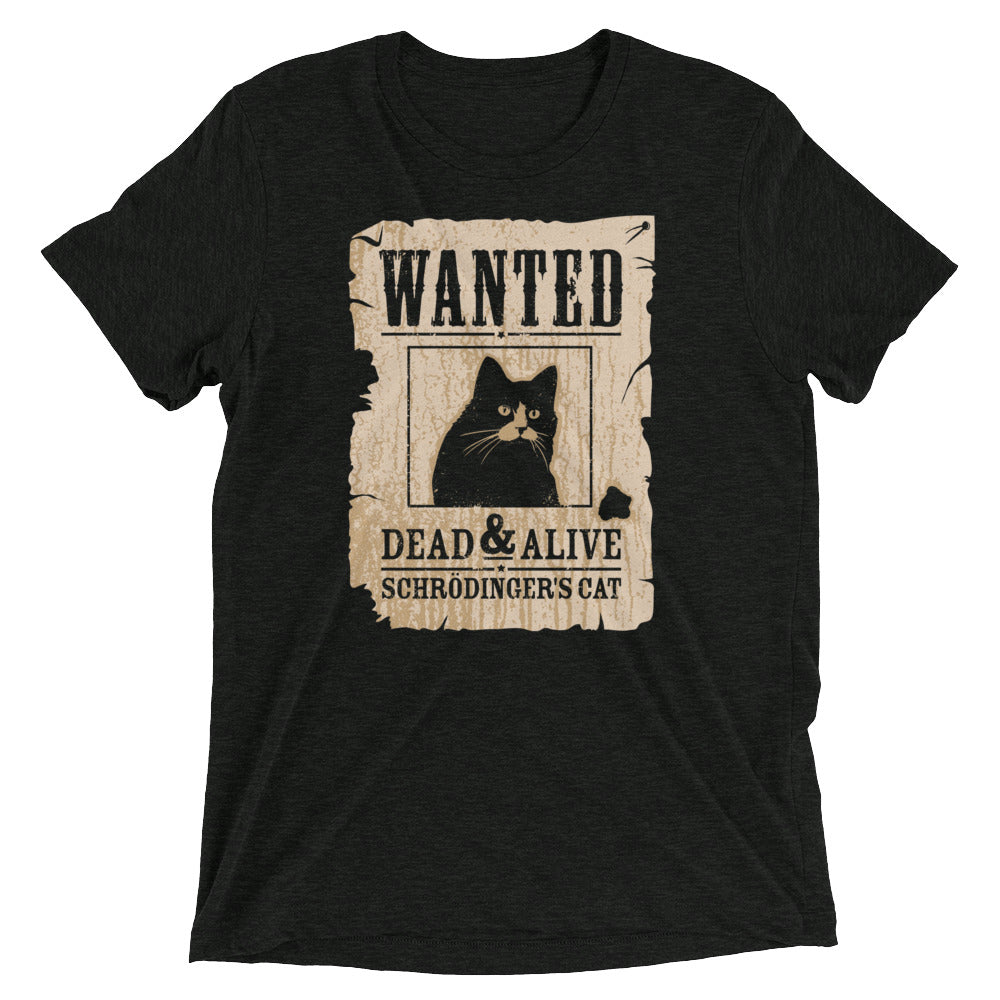 Wanted Dead And Alive Men's Tri-Blend Tee